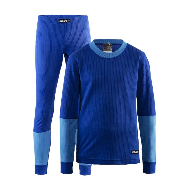 Craft Baselayer Set Junior – Set strat de bază pentru copii - Albastru