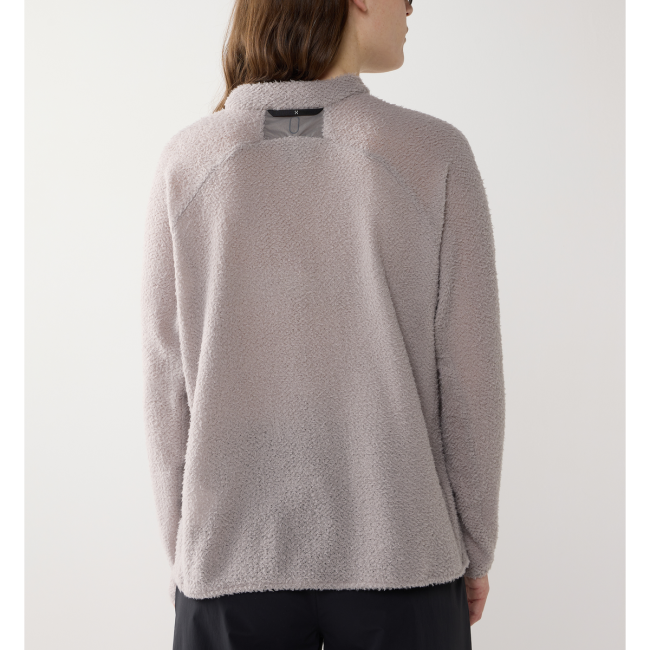 Haglöfs Vara Alpha Sweater W – Bluză tehnică strat intermediar - Gri Stone Brick