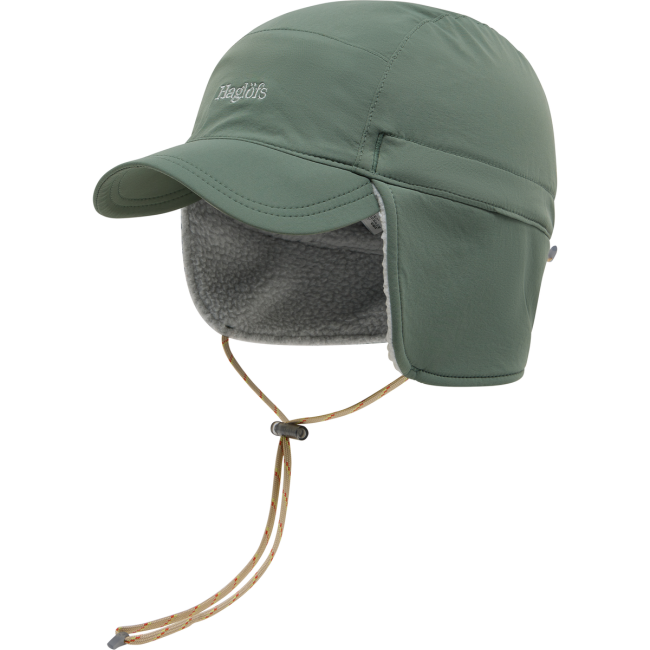 Haglöfs Mountain II Cap – Căciulă cu cozoroc de iarnă - Verde Chlorophyll Green