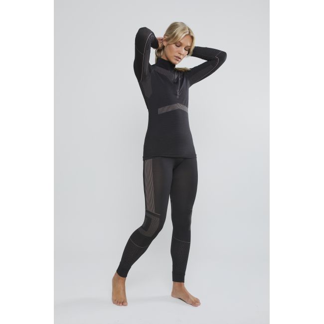 Craft Active Intensity Pants W – Pantaloni strat de bază - Gri cu roz