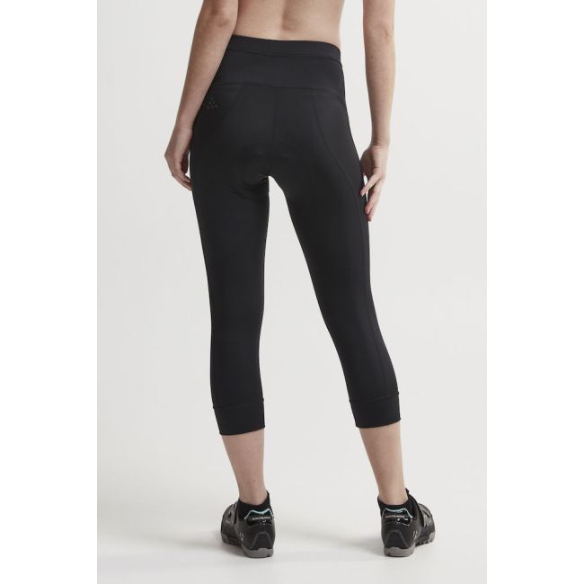 Craft Essence Knickers W – Pantaloni 3/4 de ciclism - Negru
