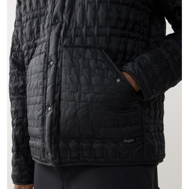 Haglöfs Fram Mimic Jacket – Geacă izolată Mimic - Negru True Black