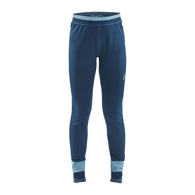 Craft Fuseknit Comfort Pants Junior – Pantaloni strat de bază pentru copii - Albastru închis