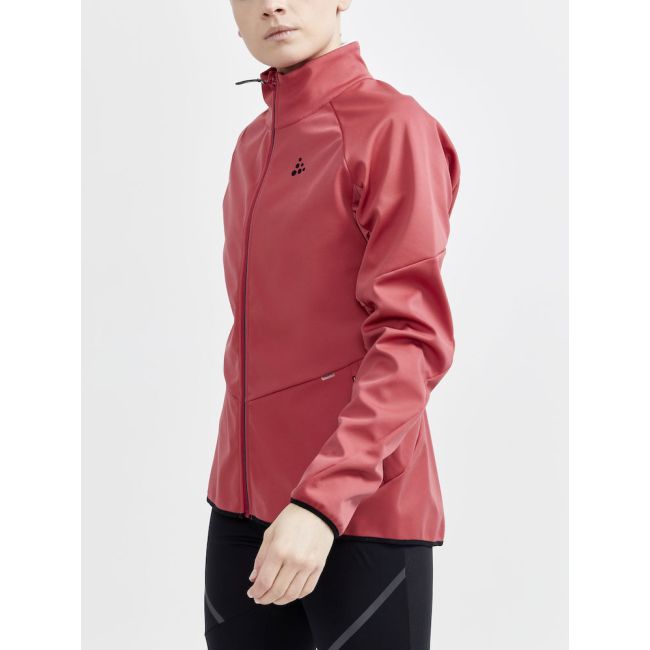 Craft Glide Jacket W – Geacă softshell de schi fond - Roz