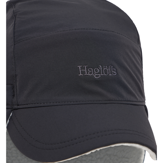 Haglöfs Mountain II Cap – Căciulă cu cozoroc de iarnă - Negru True Black