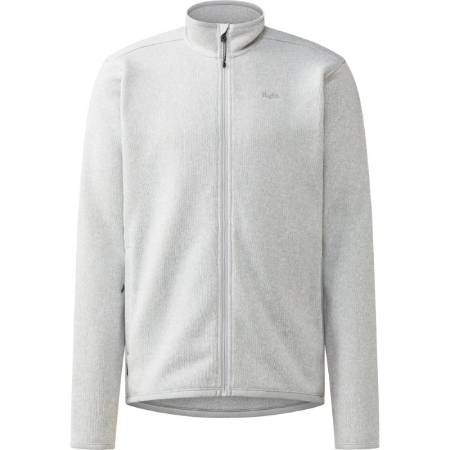Haglöfs Swook II Mid Jacket – Geacă fleece strat intermediar - Gri Stone Grey/Soft White