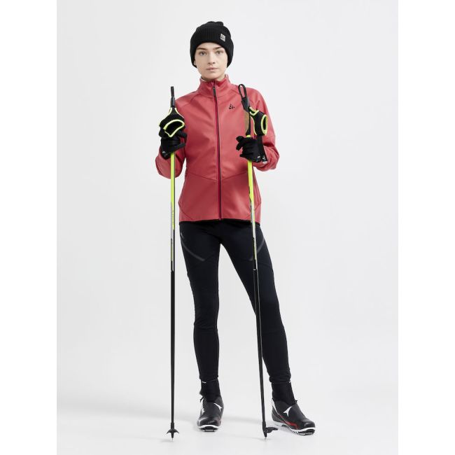 Craft Glide Jacket W – Geacă softshell de schi fond - Roz
