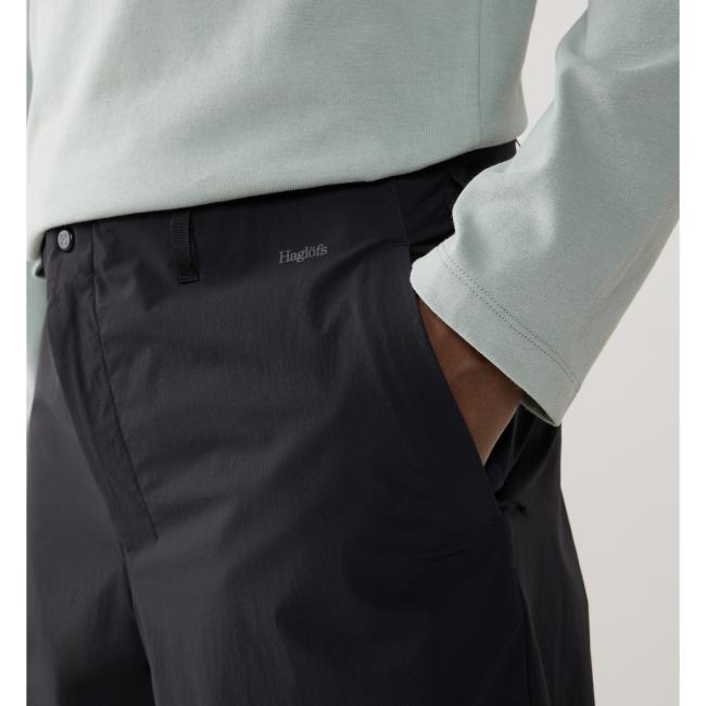 Haglöfs Levante Pant – Pantaloni outdoor aerisiți - Negru True Black