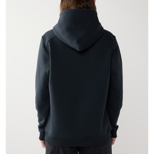 Haglöfs Hoodie W – Hanorac din bumbac organic - Negru True Black
