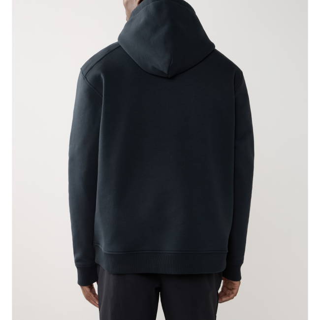 Haglöfs Hoodie – Hanorac din bumbac organic - Negru True Black