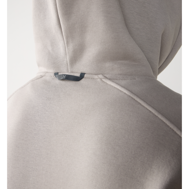 Haglöfs Hoodie – Hanorac din bumbac organic - Gri Stone Brick