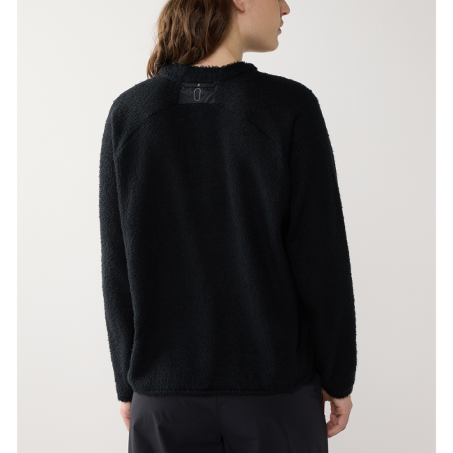 Haglöfs Vara Alpha Sweater W – Bluză tehnică strat intermediar - Negru True Black