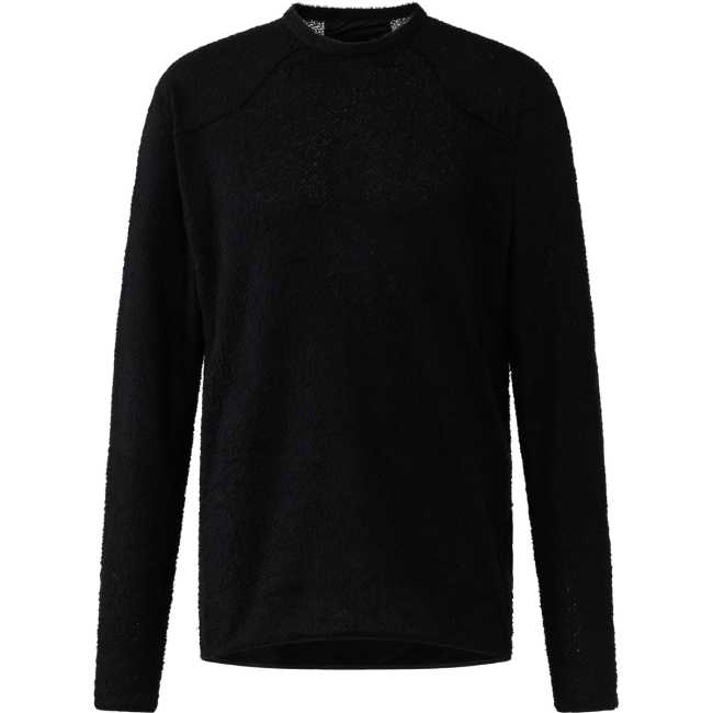 Haglöfs Vara Alpha Sweater – Bluză tehnică strat intermediar - Negru True Black