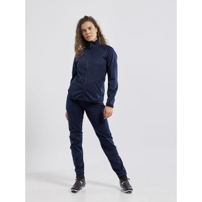 Craft Glide Pants W – Pantaloni softshell izolați - Albastru închis