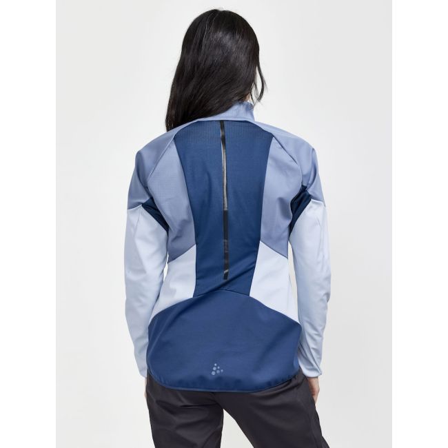 Craft Glide Jacket W – Geacă softshell de schi fond - Albastru deschis