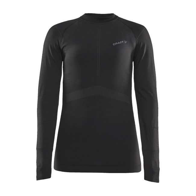 Craft Active Intensity CN LS W – Bluză strat de bază cu mânecă lungă - Negru