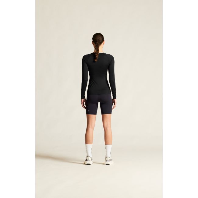 Craft Active Nanoweight LS W – Bluză strat de bază ultraușoară - Negru (9999)