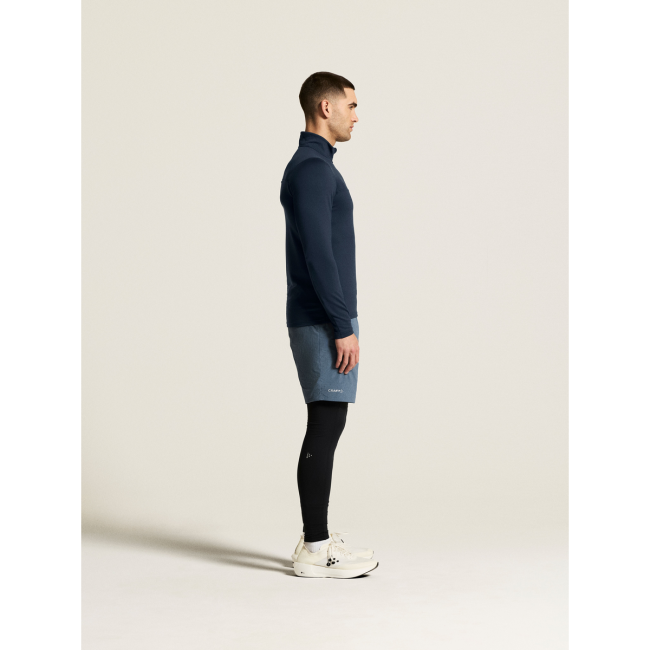 Craft Core Gain Midlayer – Bluză strat intermediar cu fermoar scurt - Albastru (3980)