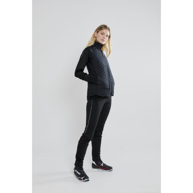 Craft Storm Balance Tights W – Pantaloni de schi fond calzi - Negru