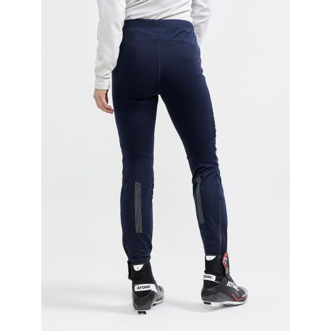 Craft Storm Balance Tights W – Pantaloni de schi fond calzi - Albastru închis