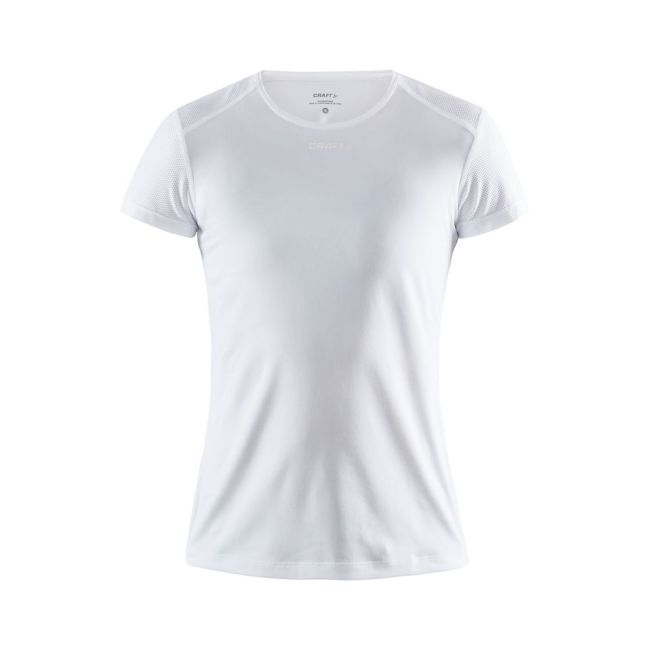 Craft ADV Essence SS Slim Tee W – Tricou tehnic mulat - Alb