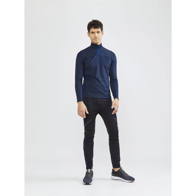 Craft Core Gain Midlayer – Bluză strat intermediar cu fermoar scurt - Albastru (396000)