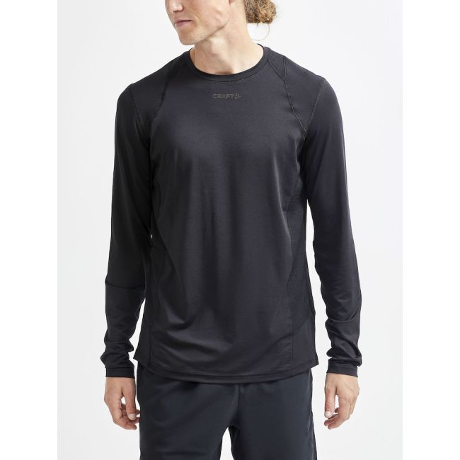 Craft ADV Essence LS Tee – Bluză tehnică cu mânecă lungă - Negru