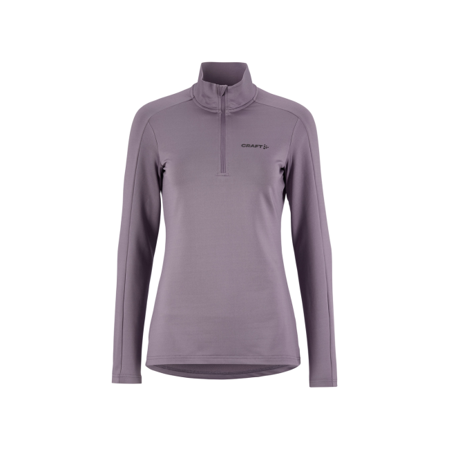 Craft Core Gain Midlayer W – Bluză strat intermediar cu fermoar scurt - Mov
