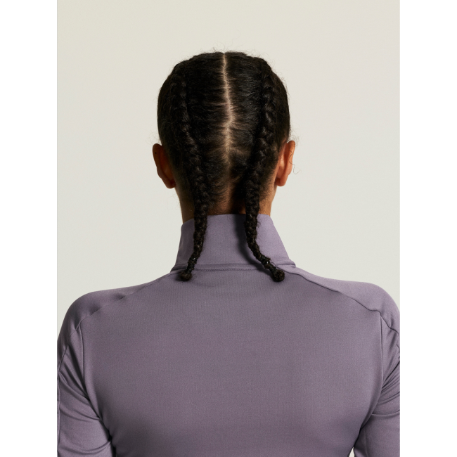 Craft Core Gain Midlayer W – Bluză strat intermediar cu fermoar scurt - Mov