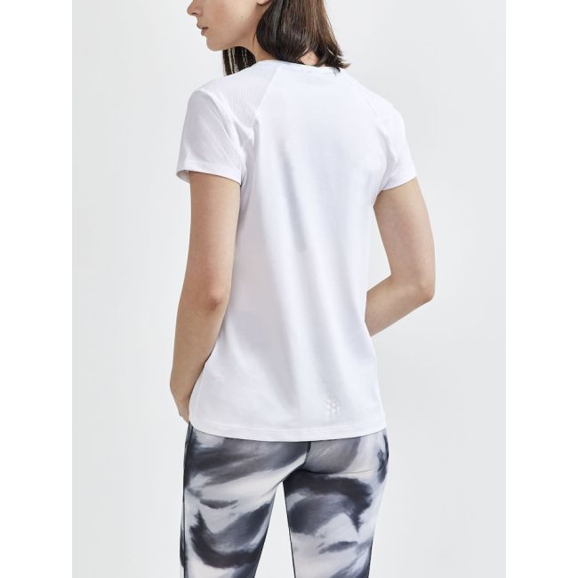 Craft ADV Essence SS Slim Tee W – Tricou tehnic mulat - Alb