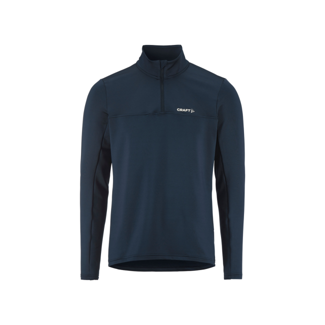 Craft Core Gain Midlayer – Bluză strat intermediar cu fermoar scurt - Albastru (3980)