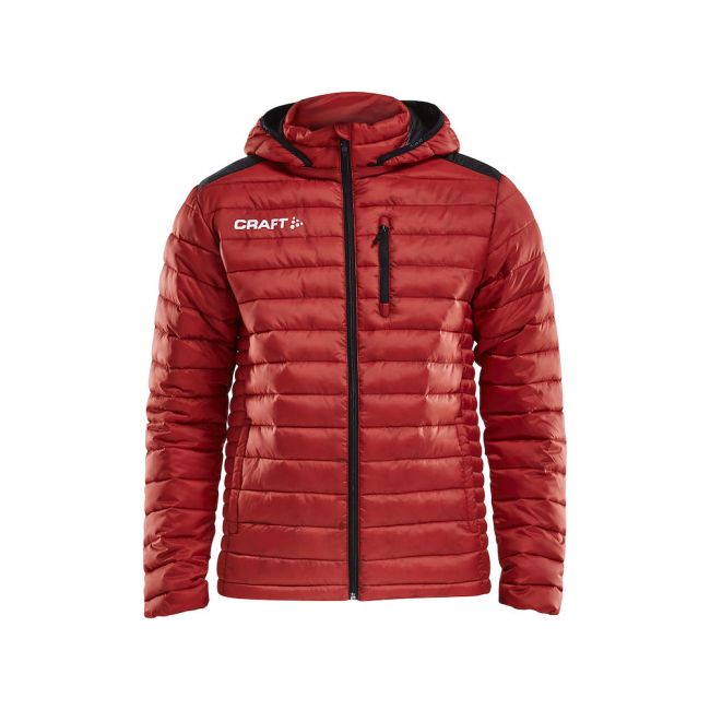 Craft Isolate Jacket – Geacă matlasată izolată cu glugă - Roșu