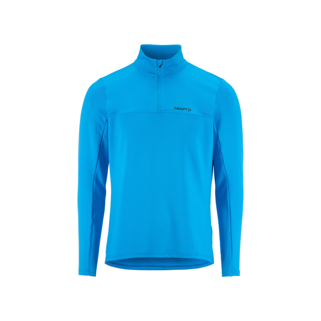 Craft Core Gain Midlayer – Bluză strat intermediar cu fermoar scurt - Albastru (3650)