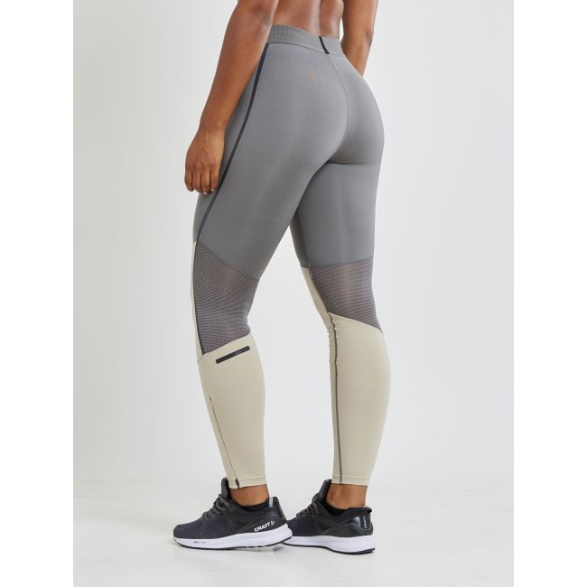 Craft Vent Tights W – Colanți de alergare - Gri