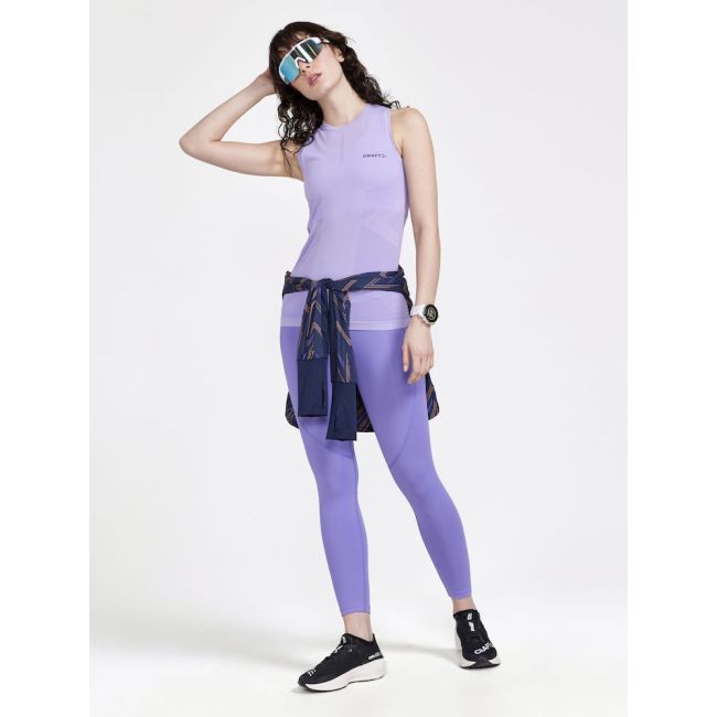 Craft ADV Essence High Waist Tights W – Colanți de antrenament cu talie înaltă - Mov deschis