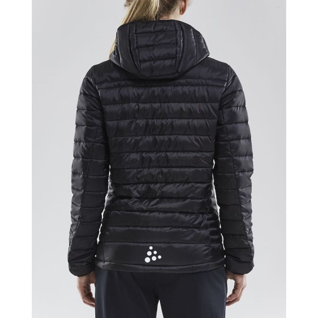 Craft Isolate Jacket W – Geacă matlasată izolată cu glugă - Negru