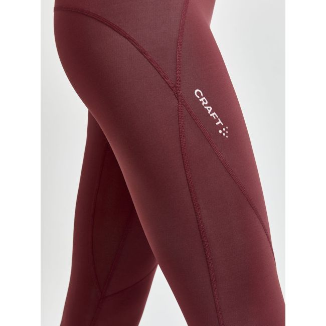 Craft ADV Essence High Waist Tights W – Colanți de antrenament cu talie înaltă - Roșu