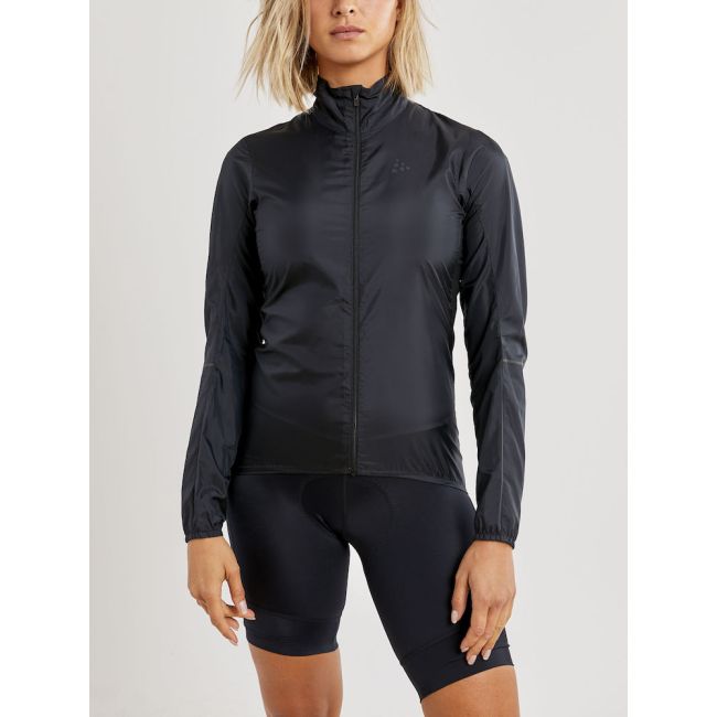 Craft ADV Essence Light Wind Jacket W – Geacă de vânt ultraușoară de ciclism - Negru