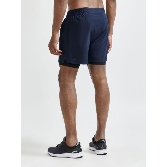 Craft ADV Essence 2-IN-1 Stretch Shorts – Pantaloni scurți de antrenament 2 în 1 - Albastru închis