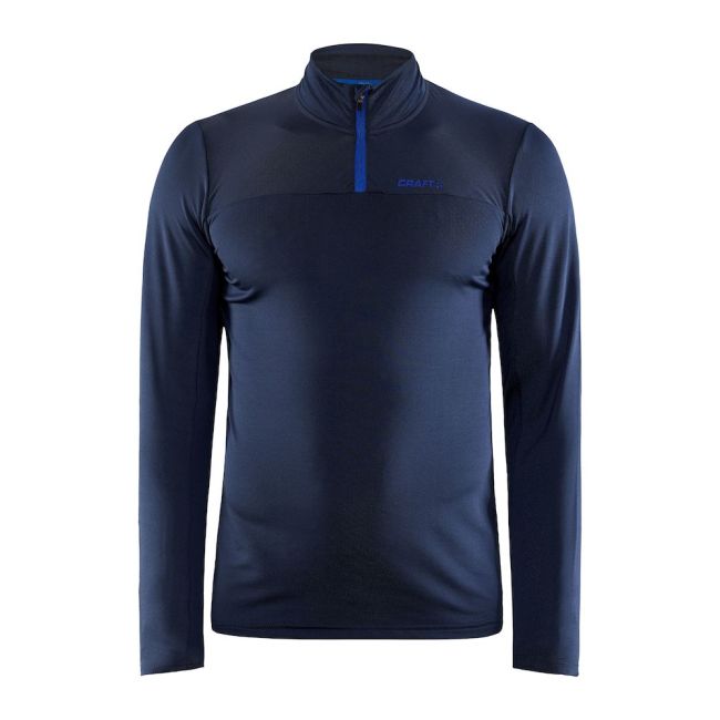 Craft Core Gain Midlayer – Bluză strat intermediar cu fermoar scurt - Albastru (396000)