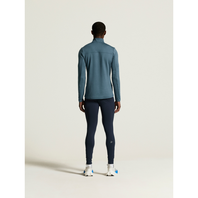 Craft Core Gain Midlayer – Bluză strat intermediar cu fermoar scurt - Albastru (3760)