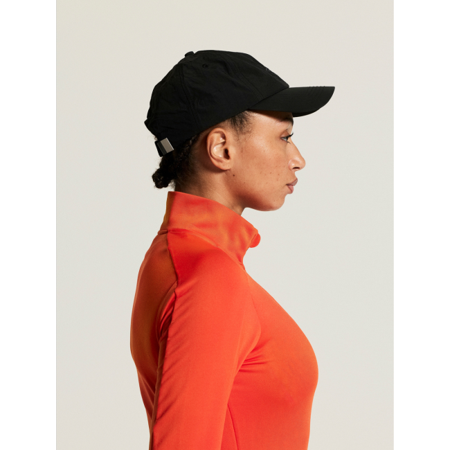 Craft Core Gain Midlayer W – Bluză strat intermediar cu fermoar scurt - Roșu