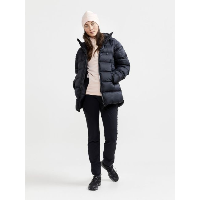 Craft Core Gain Midlayer W – Bluză strat intermediar cu fermoar scurt - Roz