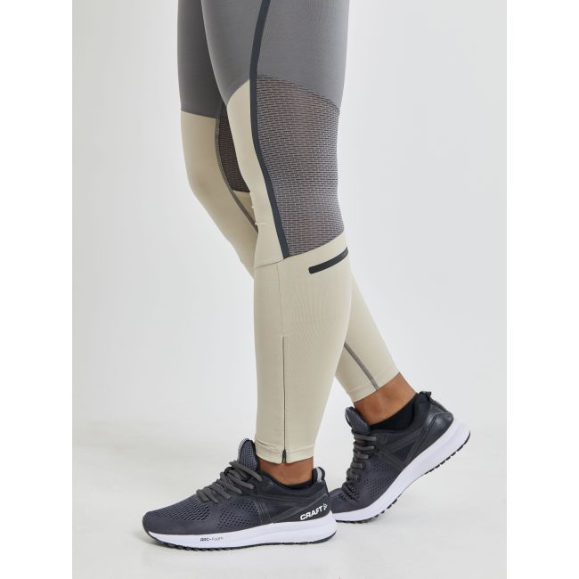Craft Vent Tights W – Colanți de alergare - Gri
