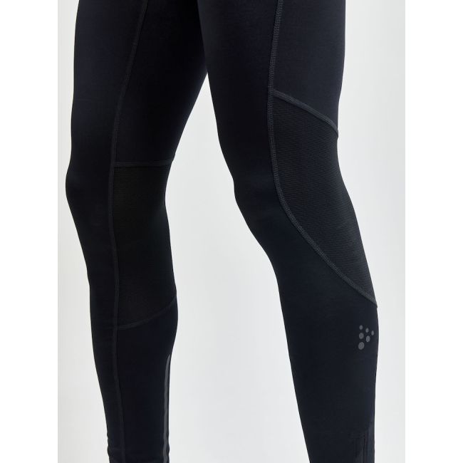 Craft ADV Essence Zip Tights – Colanți de antrenament cu fermoar - Negru