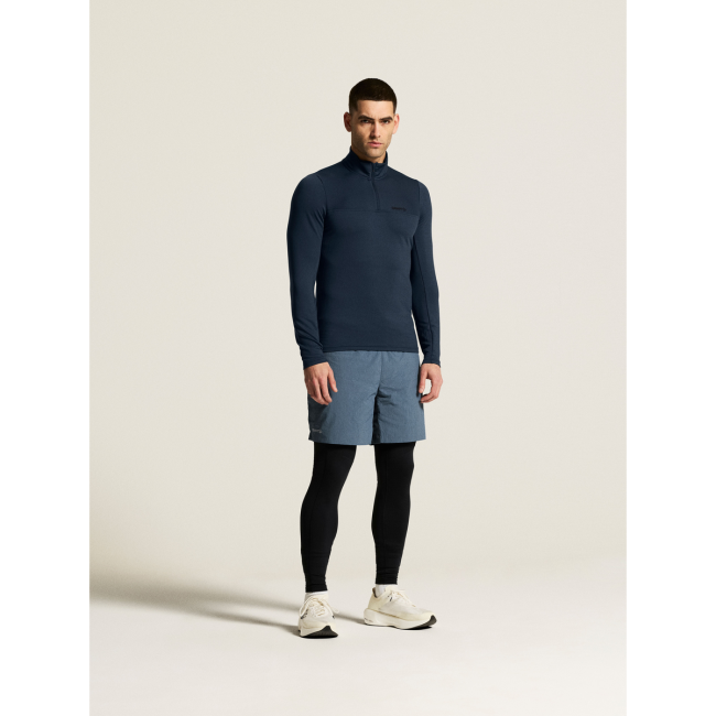 Craft Core Gain Midlayer – Bluză strat intermediar cu fermoar scurt - Albastru (3980)