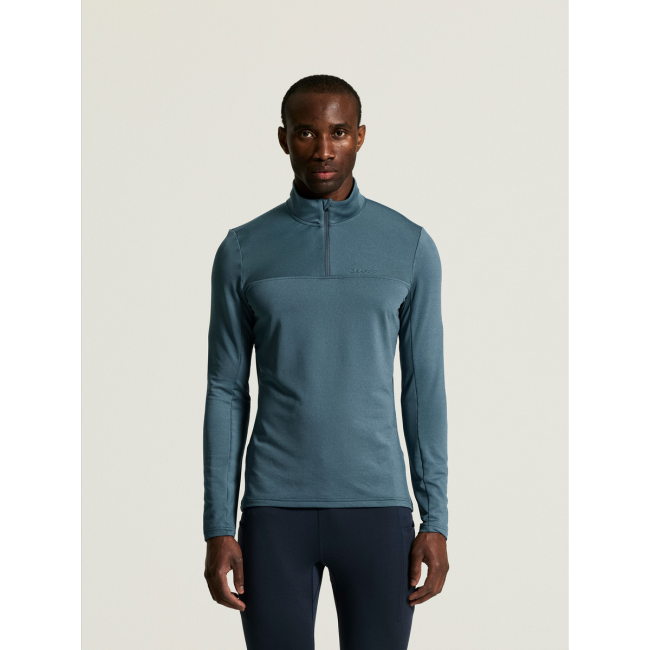 Craft Core Gain Midlayer – Bluză strat intermediar cu fermoar scurt - Albastru (3760)