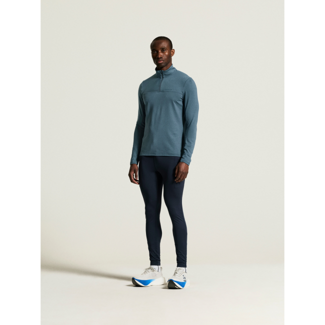Craft Core Gain Midlayer – Bluză strat intermediar cu fermoar scurt - Albastru (3760)