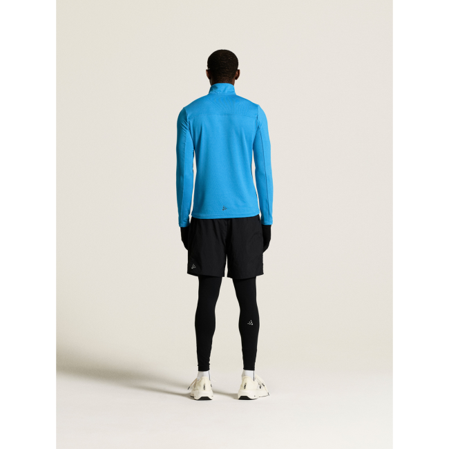 Craft Core Gain Midlayer – Bluză strat intermediar cu fermoar scurt - Albastru (3650)