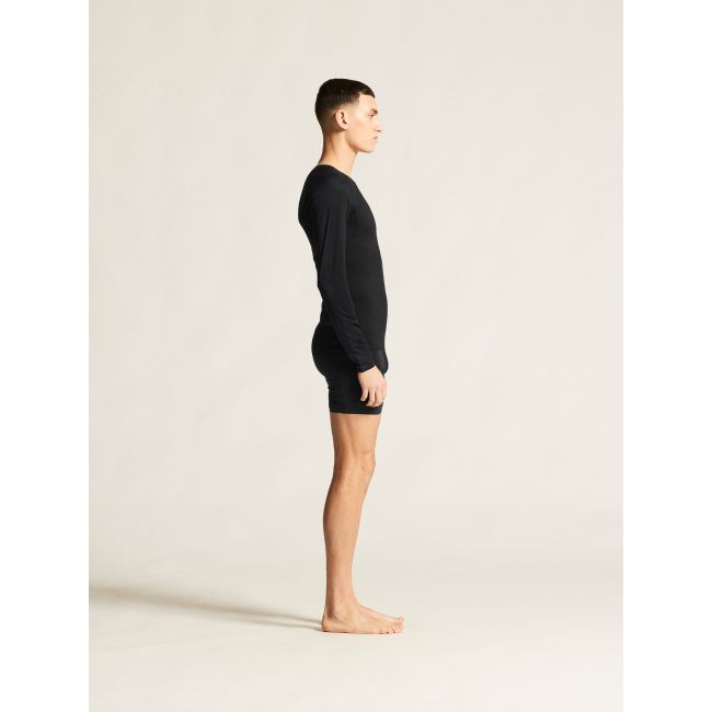 Craft Active Nanoweight LS – Bluză strat de bază ultraușoară - Negru